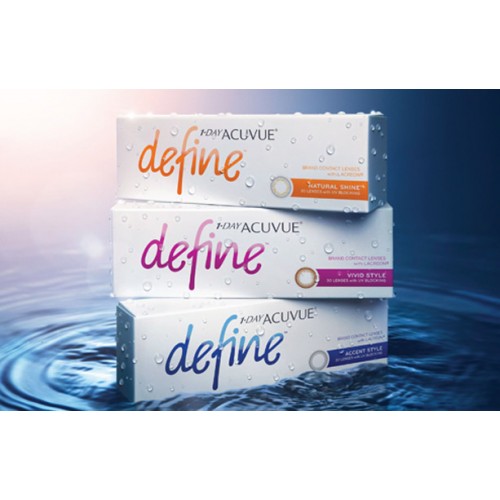 1-Day Acuvue Define Vivid contact lenses